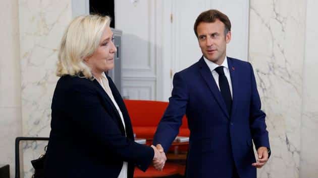 Européennes: Macron joue le match retour contre Le Pen