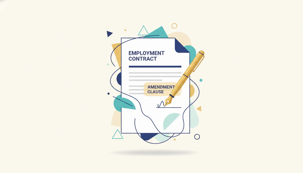 Avenant au contrat de travail