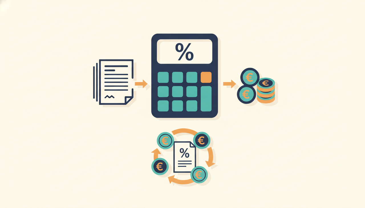 Comment calculer la TVA : convertir HT en TTC (méthode et exemples)