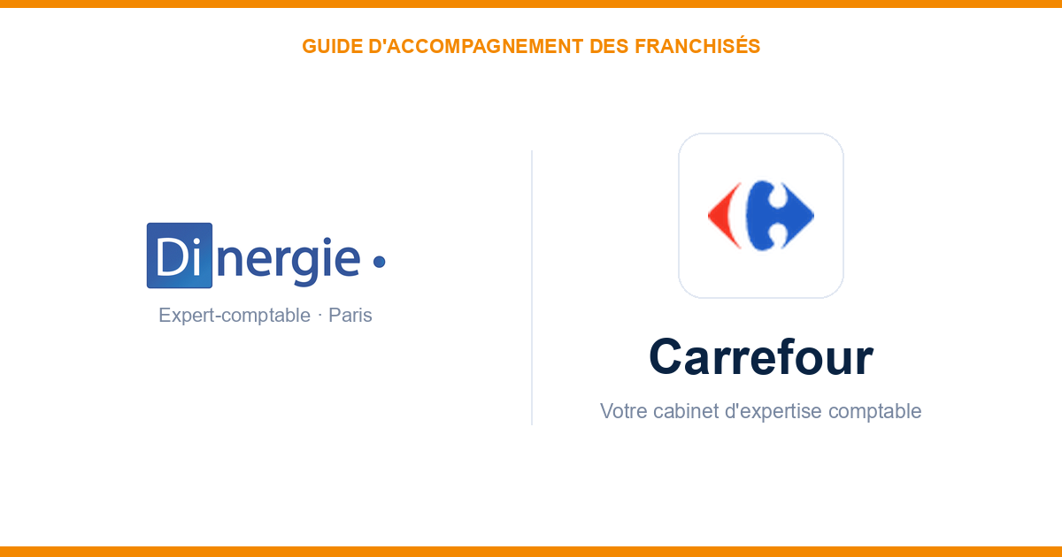 Expert-comptable pour les franchisés Carrefour — Dinergie