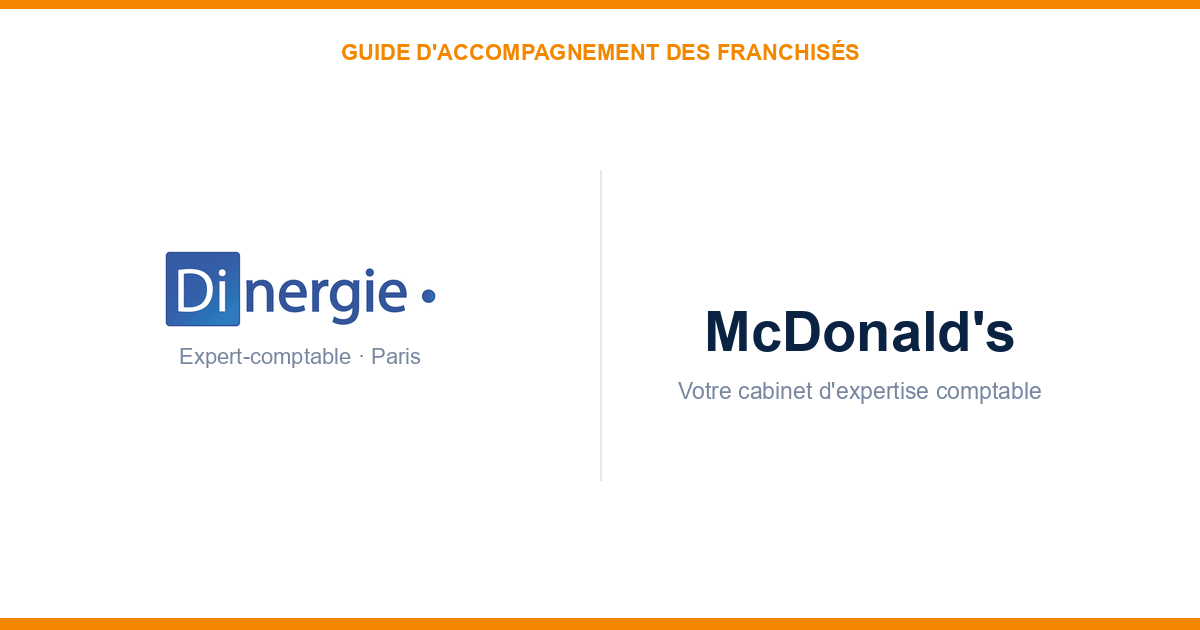 Expert-comptable pour les franchisés McDonald's — Dinergie