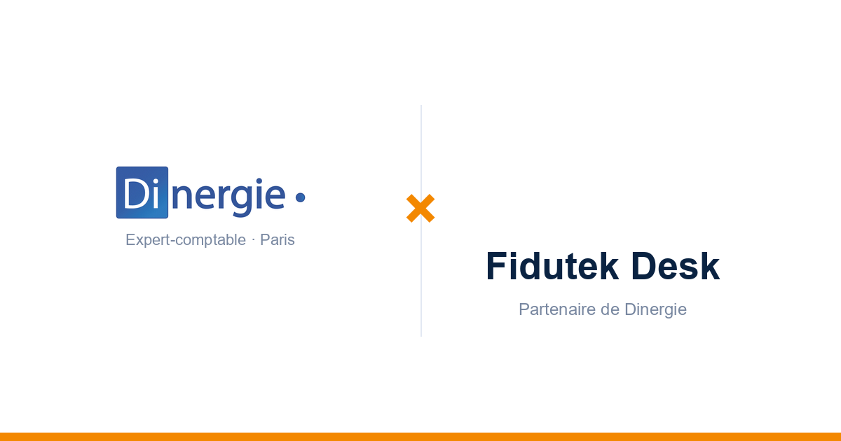 Dinergie × Fidutek · Desk