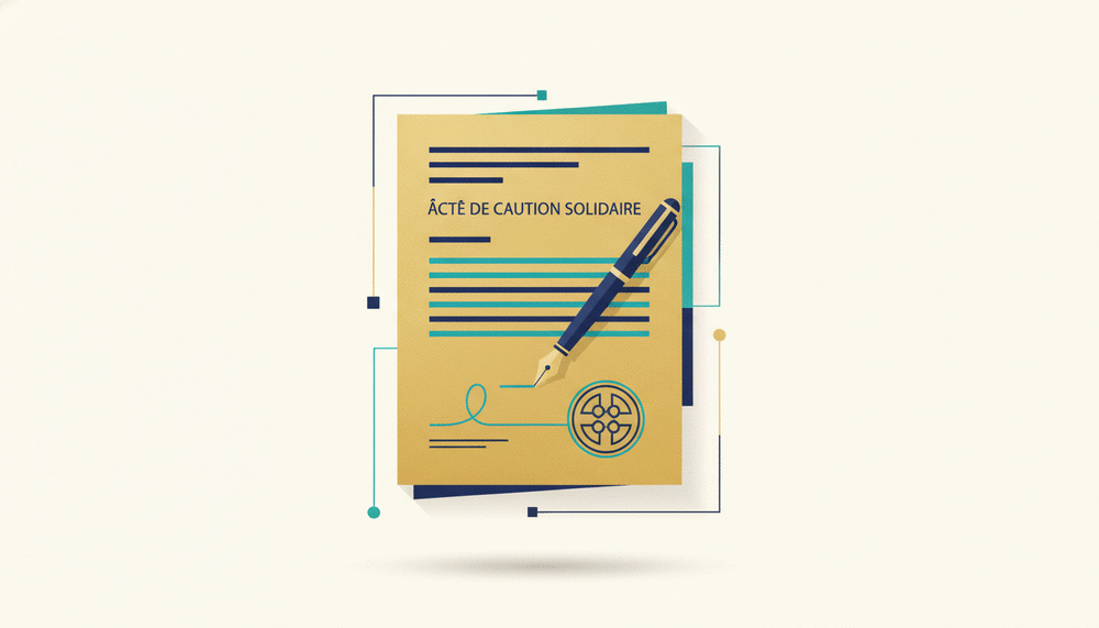 Modèle d&rsquo;acte de caution solidaire (location)