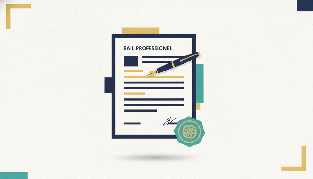 Modèle de bail professionnel : guide et clauses