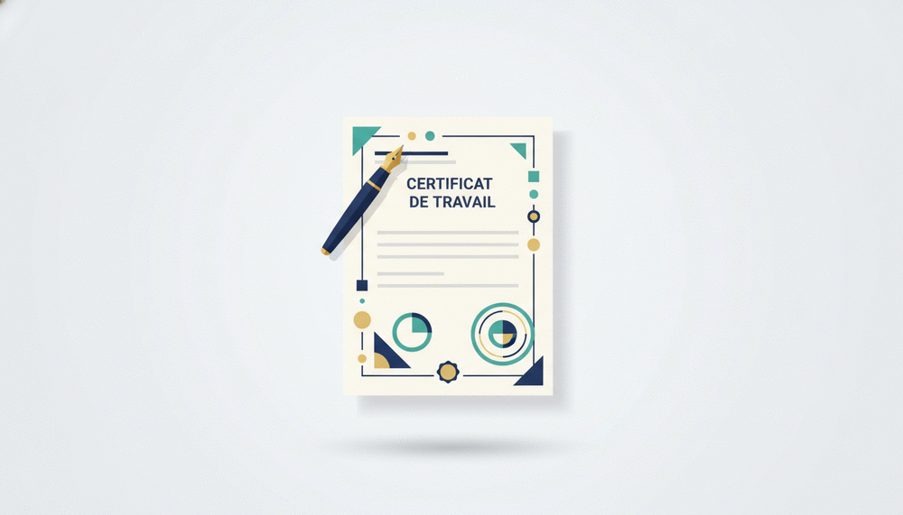 Modèle de certificat de travail