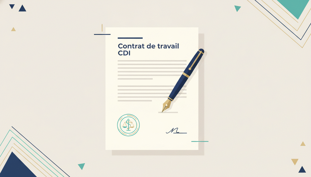 Modèle de contrat de travail CDI à télécharger