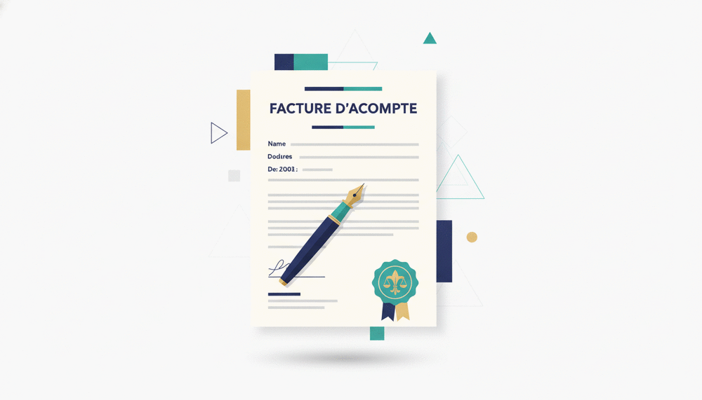 Modèle de facture d&rsquo;acompte : guide et mentions