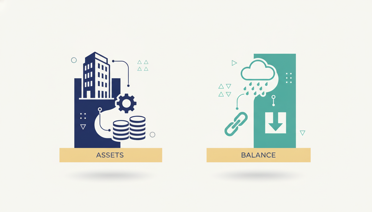 Actif et passif : les deux colonnes du bilan comptable